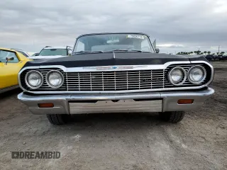 1964 Chevrolet Impala с VIN 41447Y159989, выставлен на аукционе Copart как лот 75836714 с пробегом Не указан миль и Списание • Salvage title. История ставок и продаж доступна на DreamBid. Изображение 5.