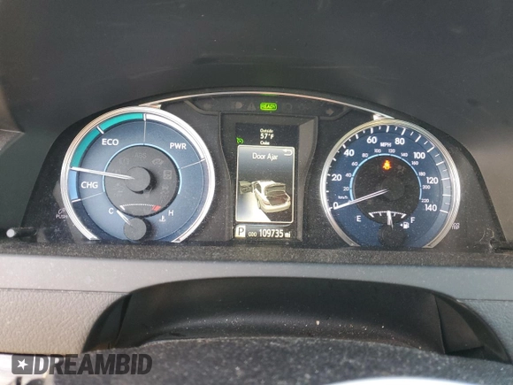 2017 Toyota Camry Hybrid LE with VIN 4T1BD1FK6HU204099, listed as a Copart auction lot 75347644 with 109,735 mi miles and Salvage Title. Bid and sale history available at carsss.com. Image 9.