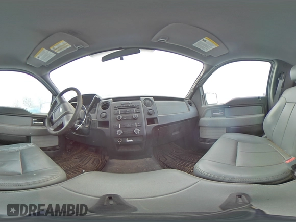 2013 Ford F-150 XL with VIN 1FTMF1EM4DKE21361, listed as a Copart auction lot 88074845 with 281,470 mi miles and Salvage Title. Bid and sale history available at DreamBid. Image 12.