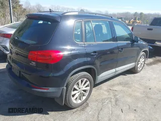 2017 Volkswagen Tiguan S with VIN WVGBV7AX3HK053429, listed as a IAAI auction lot 41610376 with 85,807 mi miles and . Bid and sale history available at DreamBid. Image 4.