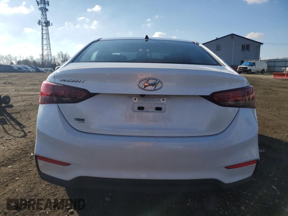 2021 Hyundai Accent SE with VIN 3KPC24A68ME139002, listed as a Copart auction lot 45714285 with 67,357 mi miles and Salvage Title. Bid and sale history available at carsss.com. Image 6.