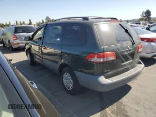 2003 Toyota Sienna LE with VIN 4T3ZF13C23U515454, listed as a Copart auction lot 72506484 with 130,208 mi miles and Salvage Title. Bid and sale history available at carsss.com. Image 2.