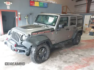 2017 Jeep Wrangler Unlimited Rubicon Recon z VIN 1C4BJWFG5HL687757, wystawiony jako IAAI lot #42367095 z przebiegiem 48 441 mil mil oraz . Historia ofert i sprzedaży dostępna na DreamBid. Obrazek 2.