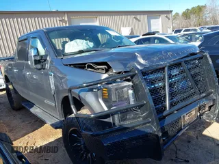 2020 Ford Super Duty F-250 SRW XL with VIN 1FT7W2BT0LED01732, listed as a IAAI auction lot 41277763 with 130,734 mi miles. Bid and sale history available at carsss.com. Image 1.