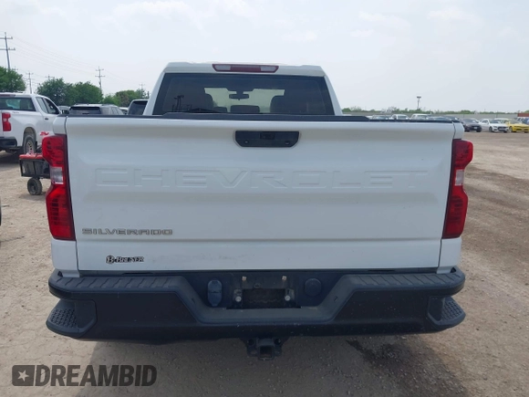 2021 Chevrolet Silverado 1500 Work Truck with VIN 1GCRYAEF0MZ210134, listed as a IAAI auction lot 41895945 with 57,797 mi miles and . Bid and sale history available at DreamBid. Image 16.