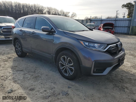 2022 Honda CR-V EX with VIN 2HKRW2H58NH621353, listed as a Copart auction lot 48478205 with 96,614 mi miles and Salvage Title. Bid and sale history available at carsss.com. Image 4.