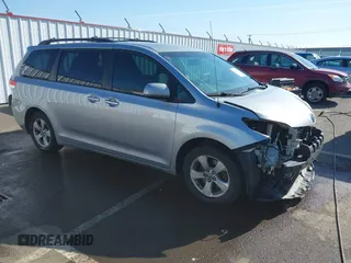 2011 Toyota Sienna LE AAS with VIN 5TDKK3DC7BS154584, listed as a IAAI auction lot 42013919 with 155,071 mi miles and . Bid and sale history available at DreamBid. Image 1.