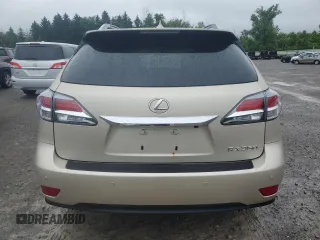 2015 Lexus RX 350 with VIN 2T2BK1BA9FC283796, listed as a Copart auction lot 62489825 with 104,372 mi miles and Salvage title. Bid and sale history available at DreamBid. Image 6.