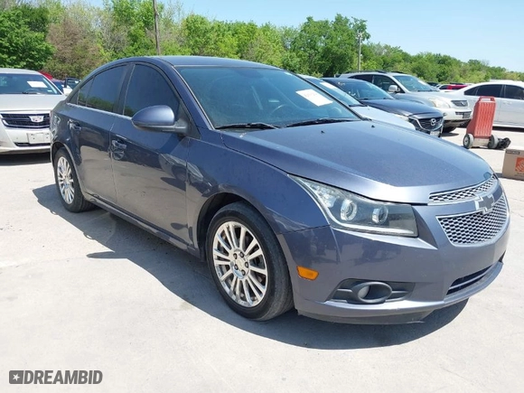 2014 Chevrolet Cruze ECO with VIN 1G1PJ5SB7E7343600, listed as a IAAI auction lot 42019264 with 115,053 mi miles. Bid and sale history available at carsss.com. Image 1.
