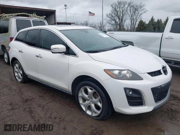 2010 Mazda CX-7 Touring with VIN JM3ER4W32A0302256, listed as a IAAI auction lot 41730723 with 206,248 mi miles. Bid and sale history available at carsss.com. Image 1.