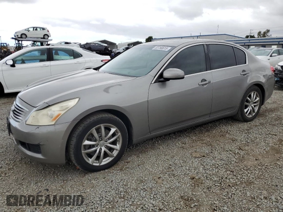 2008 Infiniti G35 x with VIN JNKBV61F28M251024, listed as a Copart auction lot 53756615 with 174,146 mi miles and Salvage Title. Bid and sale history available at DreamBid. Image 1.