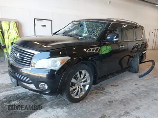 2012 Infiniti QX56 8-passenger with VIN JN8AZ2NC8C9317148, listed as a IAAI auction lot 42232551 with Not provided miles and . Bid and sale history available at DreamBid. Image 16.
