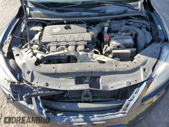 2013 Nissan Sentra S with VIN 3N1AB7AP5DL659304, listed as a Copart auction lot 52418855 with 117,475 mi miles and Salvage Title. Bid and sale history available at DreamBid. Image 11.