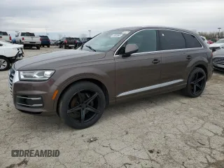 2017 Audi Q7 Premium with VIN WA1AAAF75HD007813, listed as a Copart auction lot 51807895 with 95,809 mi miles and Clean title. Bid and sale history available at DreamBid. Image 1.