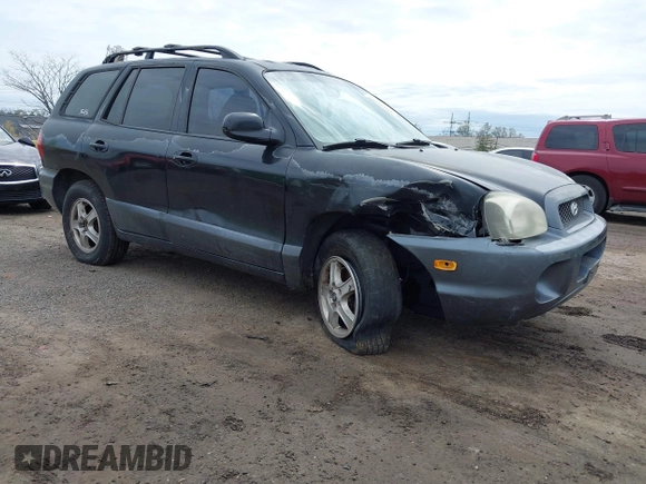 2004 Hyundai Santa Fe GLS with VIN KM8SC73D54U714336, listed as a IAAI auction lot 42079721 with 104,751 mi miles. Bid and sale history available at carsss.com. Image 1.