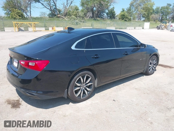 2018 Chevrolet Malibu LT with VIN 1G1ZD5ST7JF283049, listed as a IAAI auction lot 39998726 with 79,353 mi miles. Bid and sale history available at carsss.com. Image 4.