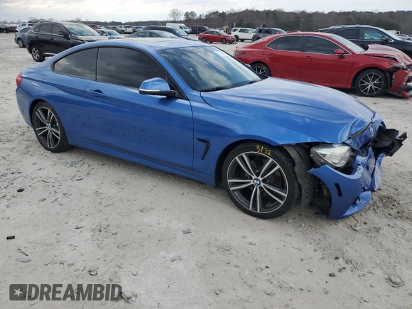 2015 BMW 4 Series 428i with VIN WBA3N3C54FK231999, listed as a Copart auction lot 47919085 with 116,634 mi miles and Salvage Title. Bid and sale history available at DreamBid. Image 4.