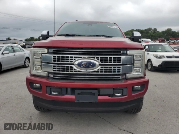2017 Ford F-250 Lariat with VIN 1FT7W2BT9HED25129, listed as a Copart auction lot 62985215 with 97,950 mi miles and Clean title. Bid and sale history available at DreamBid. Image 5.