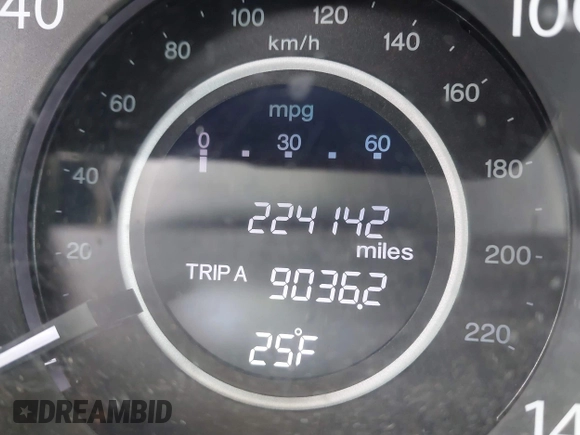 2016 Honda CR-V LX with VIN 2HKRM4H3XGH709212, listed as a IAAI auction lot 41533318 with 224,142 mi miles. Bid and sale history available at carsss.com. Image 15.