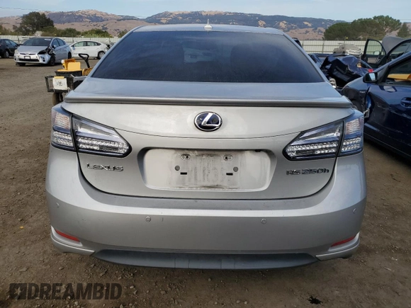 2010 Lexus HS 250h with VIN JTHBB1BA6A2031577, listed as a Copart auction lot 70838814 with 195,160 mi miles and Salvage Title. Bid and sale history available at DreamBid. Image 6.