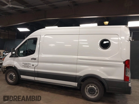 2016 Ford Transit Cargo with VIN 1FTYE1CM0GKA13242, listed as a IAAI auction lot 41655642 with 107,589 mi miles and . Bid and sale history available at carsss.com. Image 15.