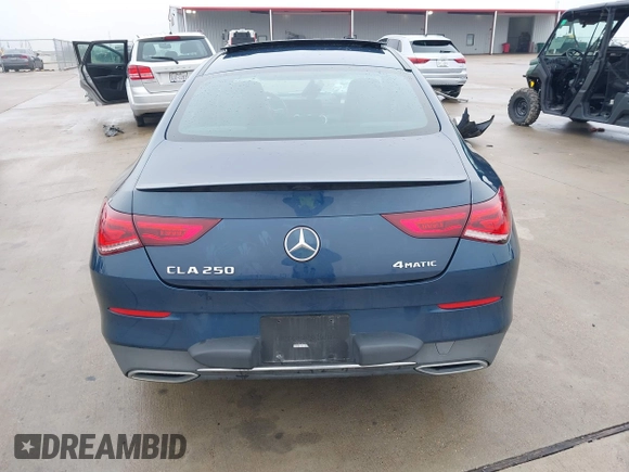 2020 Mercedes-Benz CLA with VIN WDD5J4HB9LN079259, listed as a IAAI auction lot 41450605 with 51,492 mi miles. Bid and sale history available at carsss.com. Image 16.