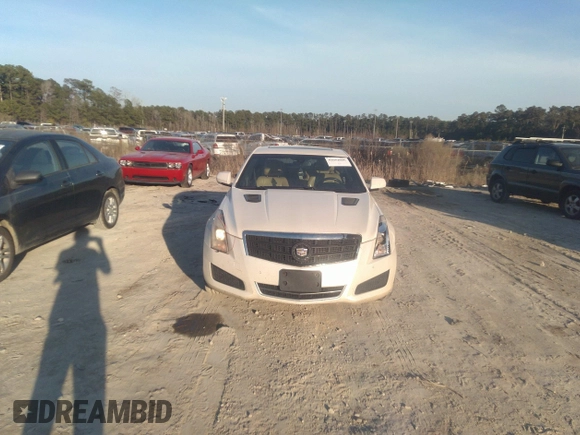 2013 Cadillac ATS Luxury with VIN 1G6AH5R31D0121510, listed as a IAAI auction lot 41652036 with 155,104 mi miles. Bid and sale history available at carsss.com. Image 12.