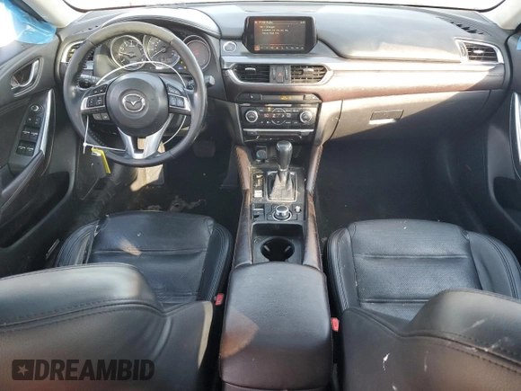 2016 Mazda 6 i Grand Touring with VIN JM1GJ1W56G1468307, listed as a Copart auction lot 87386504 with 158,841 mi miles and Salvage Title. Bid and sale history available at DreamBid. Image 8.