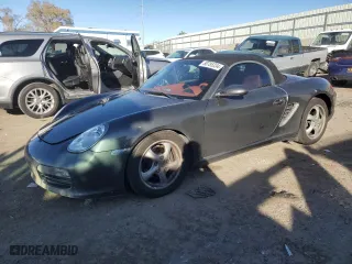 2006 Porsche Boxster with VIN WP0CA29816U710539, listed as a Copart auction lot 80785334 with 104,041 mi miles and Salvage Title. Bid and sale history available at carsss.com. Image 1.