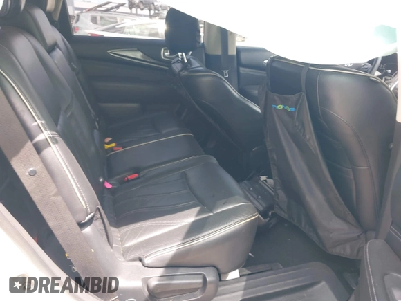 2017 Infiniti QX60 with VIN 5N1DL0MNXHC540248, listed as a IAAI auction lot 41954042 with 120,550 mi miles. Bid and sale history available at carsss.com. Image 8.