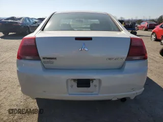 2008 Mitsubishi Galant ES with VIN 4A3AB36F38E019021, listed as a Copart auction lot 48754645 with 74,638 mi miles and Salvage Title. Bid and sale history available at carsss.com. Image 6.