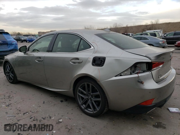 2020 Lexus IS with VIN JTHG81F20L5041059, listed as a Copart auction lot 85664814 with 33,608 mi miles and Salvage Title. Bid and sale history available at carsss.com. Image 2.
