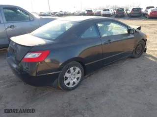 2007 Honda Civic Cpe LX with VIN 2HGFG12657H536575, listed as a IAAI auction lot 41774288 with 221,792 mi miles. Bid and sale history available at carsss.com. Image 4.