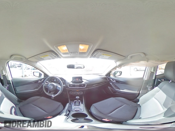 2015 Mazda 3 i Sport with VIN 3MZBM1K75FM150282, listed as a Copart auction lot 53390915 with 163,023 mi miles and Salvage Title. Bid and sale history available at DreamBid. Image 13.