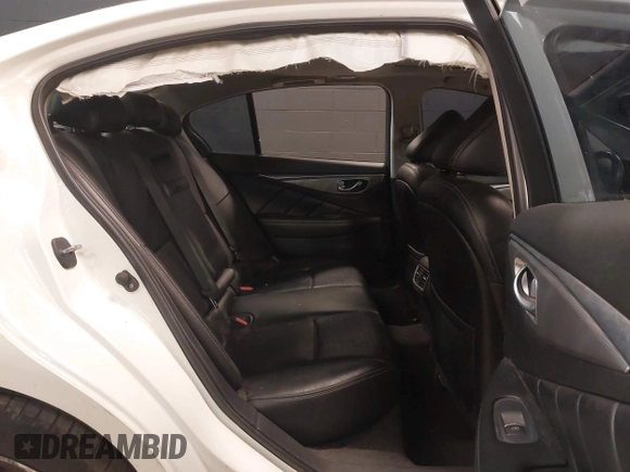 2020 Infiniti Q50 3.0t SPORT with VIN JN1EV7AR7LM253846, listed as a IAAI auction lot 41305150 with 45,560 mi miles. Bid and sale history available at carsss.com. Image 8.