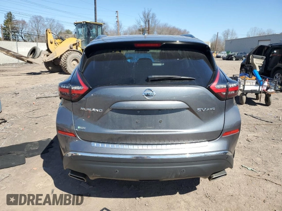 2022 Nissan Murano SV z VIN 5N1AZ2BS8NC110736, wystawiony jako Copart lot #48311945 z przebiegiem 61 160 mil mil oraz Szkoda całkowita • Salvage title. Historia ofert i sprzedaży dostępna na DreamBid. Obrazek 6.