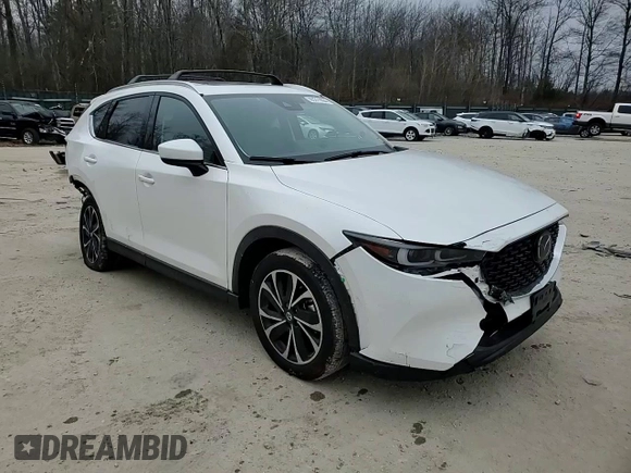 2023 Mazda CX-5 2.5 S Premium Plus Package with VIN JM3KFBEM3P0215548, listed as a Copart auction lot 85311694 with 18,444 mi miles and Salvage Title. Bid and sale history available at carsss.com. Image 11.