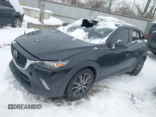 2018 Mazda CX-3 Touring with VIN JM1DKDC74J0304347, listed as a IAAI auction lot 41298914 with 1 mi miles. Bid and sale history available at carsss.com. Image 2.