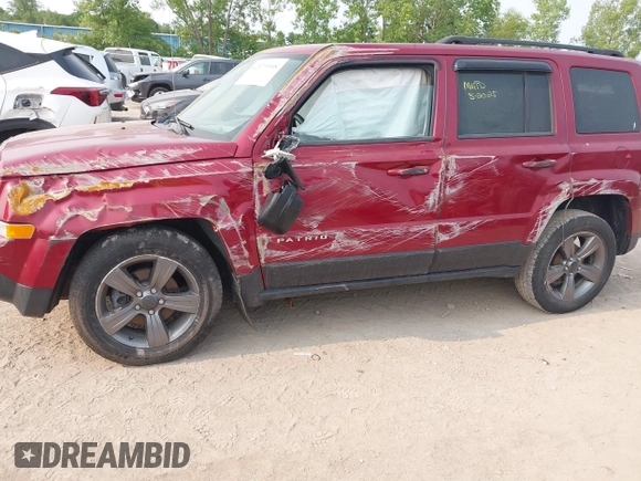 2014 Jeep Patriot High Altitude с VIN 1C4NJPFA9ED731778, выставлен на аукционе IAAI как лот 42379908 с пробегом 98 268 миль миль и . История ставок и продаж доступна на DreamBid. Изображение 6.