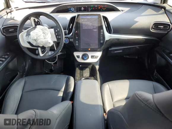 2017 Toyota Prius Plus with VIN JTDKARFP3H3010515, listed as a Copart auction lot 53185075 with 61,324 mi miles and Salvage Title. Bid and sale history available at DreamBid. Image 8.
