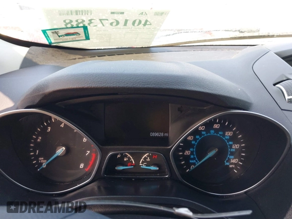 2016 Ford Escape SE with VIN 1FMCU0GX5GUB00842, listed as a IAAI auction lot 40167388 with 89,628 mi miles. Bid and sale history available at carsss.com. Image 15.