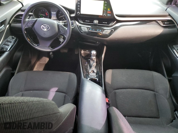 2019 Toyota C-HR XLE with VIN JTNKHMBX5K1048945, listed as a Copart auction lot 50242345 with 44,252 mi miles and Salvage Title. Bid and sale history available at DreamBid. Image 8.