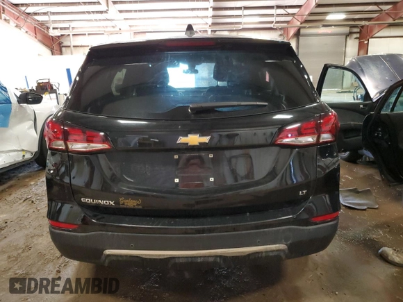 2024 Chevrolet Equinox LT with VIN 3GNAXKEG5RL188667, listed as a Copart auction lot 47054735 with 45,538 mi miles and Salvage Title. Bid and sale history available at DreamBid. Image 6.