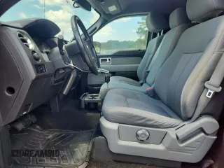2011 Ford F-150 XL with VIN 1FTMF1CM4BFC43587, listed as a Copart auction lot 63575815 with 110,717 mi miles and Clean title. Bid and sale history available at DreamBid. Image 7.