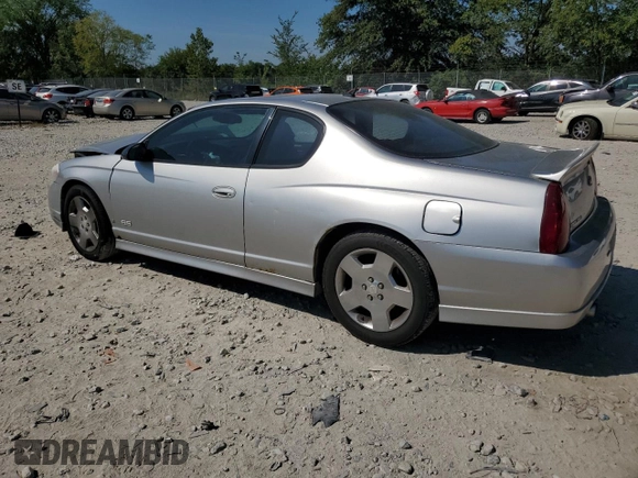 2006 Chevrolet Monte Carlo SS with VIN 2G1WL15C769424485, listed as a Copart auction lot 66903434 with 233,817 mi miles and Clean Title. Bid and sale history available at carsss.com. Image 2.
