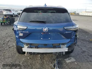 2022 Buick Envision Avenir with VIN LRBFZSR4XND146728, listed as a Copart auction lot 84960404 with 15,198 mi miles and Salvage Title. Bid and sale history available at carsss.com. Image 6.