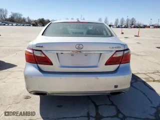 2012 Lexus LS 460 with VIN JTHBL5EF5C5110221, listed as a Copart auction lot 49319295 with 107,441 mi miles and Salvage Title. Bid and sale history available at carsss.com. Image 6.