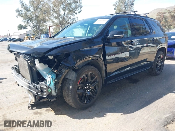 2020 Chevrolet Traverse Premier with VIN 1GNEVKKW0LJ295174, listed as a IAAI auction lot 41599409 with 30,291 mi miles. Bid and sale history available at carsss.com. Image 2.