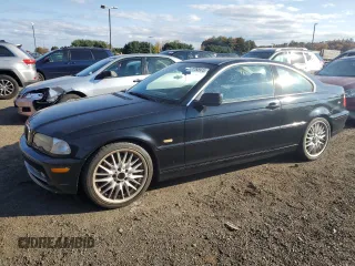 2002 BMW 3 Series 330Ci with VIN WBABN53442JU28198, listed as a Copart auction lot 77768974 with 153,259 mi miles and Clean Title. Bid and sale history available at carsss.com. Image 1.