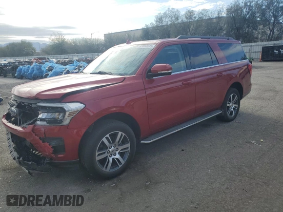 2022 Ford Expedition Max XLT with VIN 1FMJK1HTXNEA37002, listed as a Copart auction lot 49003075 with 20,773 mi miles and Salvage title. Bid and sale history available at DreamBid. Image 1.